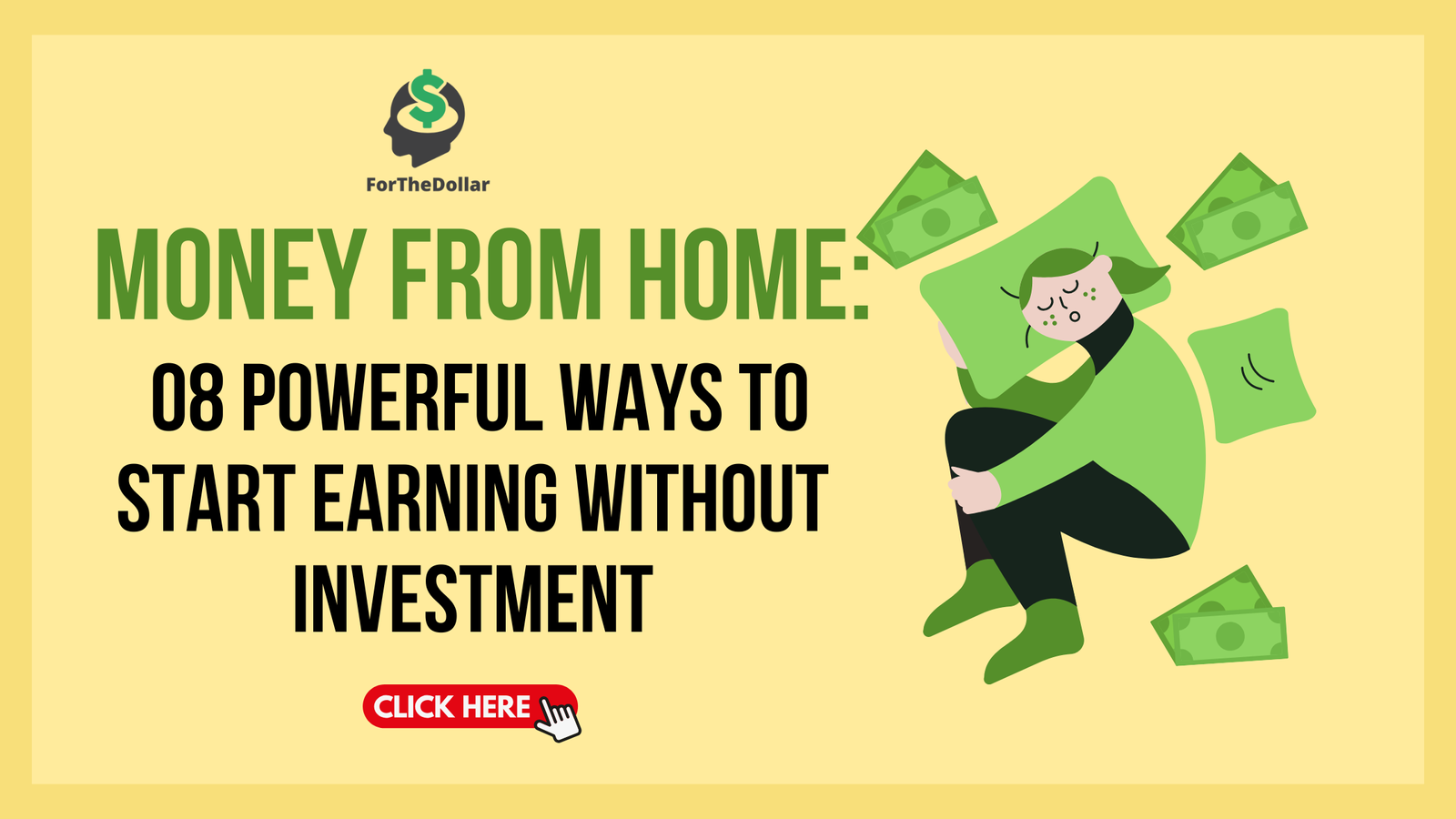 Money from Home: 08 Powerful Ways to Start Earning Without Investment
